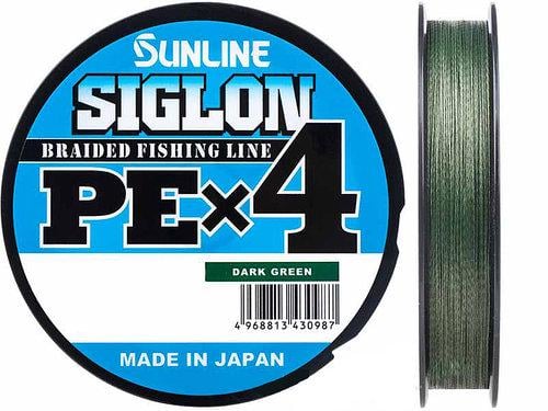 Шнур Sunline Siglon PE х4 150 м 1,0 0,171 мм 16lb 7,7 кг