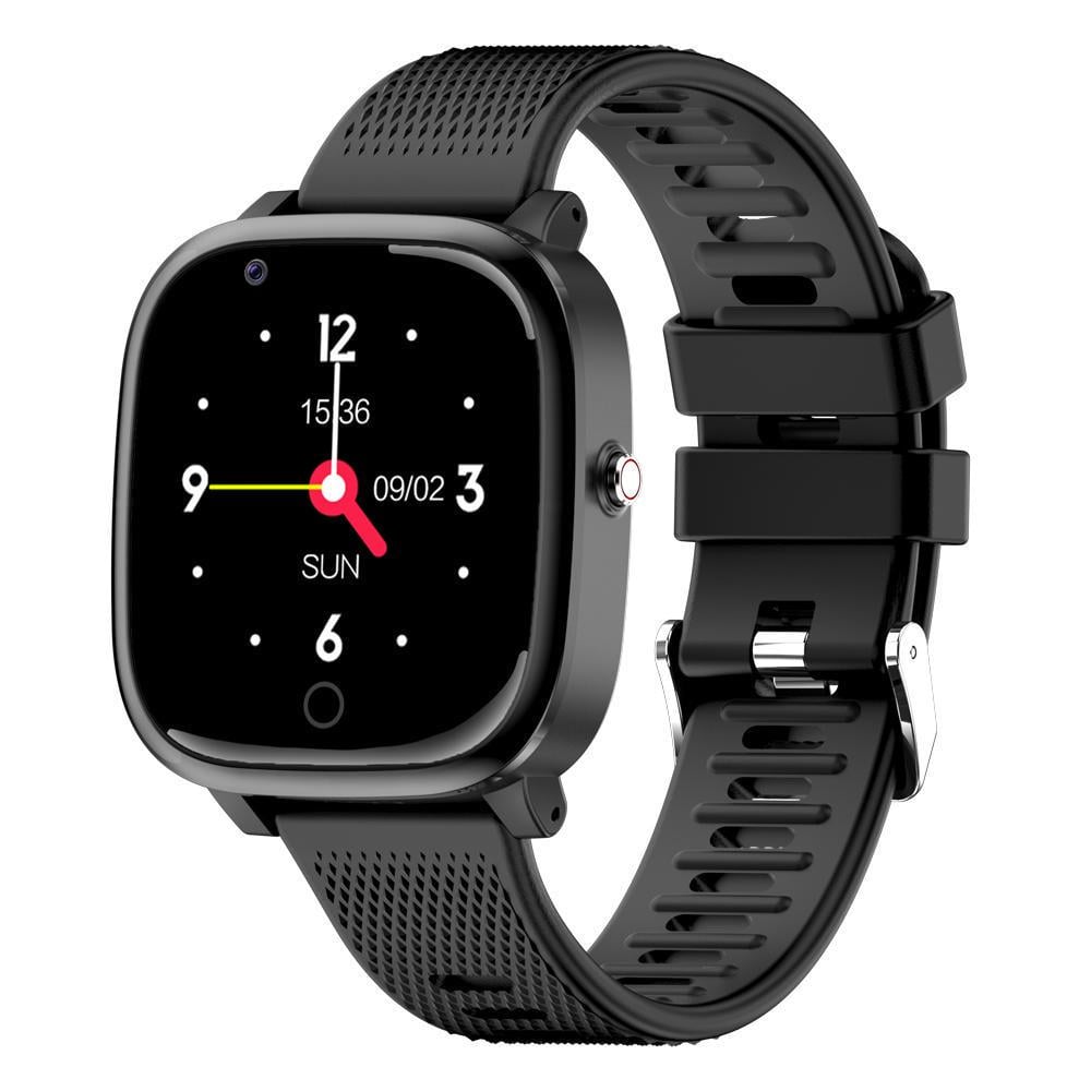 Смарт-часы детские Lemfo S52 с GPS/SIM/видеозвонком/камерой/SOS Черный (36237912)