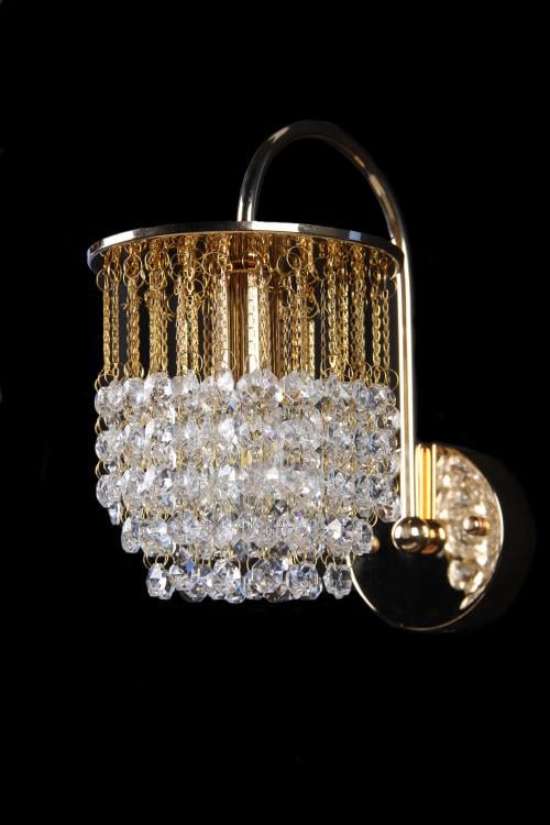 Кришталеве бра Ray B3222/1 Золото/Білий (IR005263)