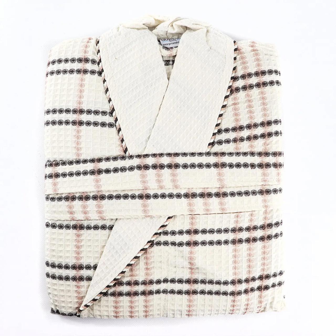 Халат мужской вафельный Gursan 2XL Cream