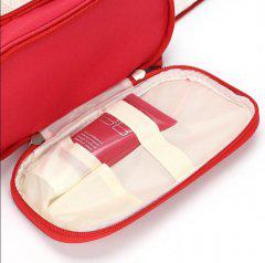 Органайзер дорожній підвісний розкладний Червоний - фото 2 Органайзер дорожній підвісний розкладний Червоний - фото 2