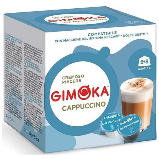 Кава у капсулах Dolce Gusto Gimoka Cappuccino 16 шт. (Е-182)