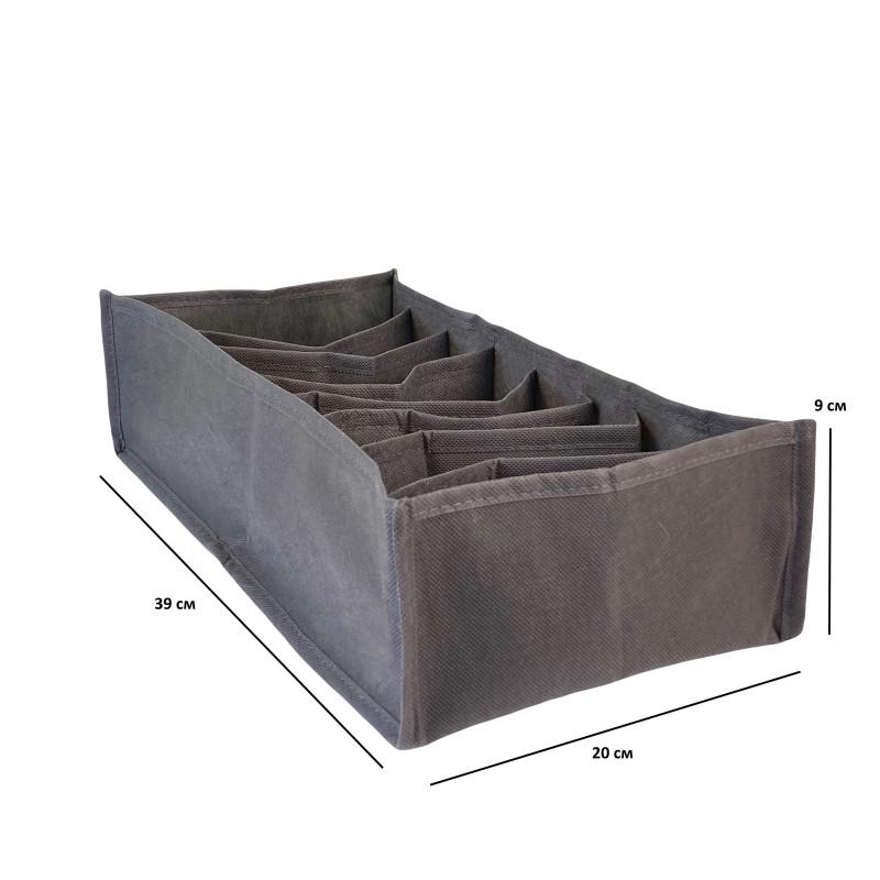 Набор гибких органайзеров без картона XS/S/M Серый (SPB-3-grey) - фото 6 Набор гибких органайзеров без картона XS/S/M Серый (SPB-3-grey) - фото 6