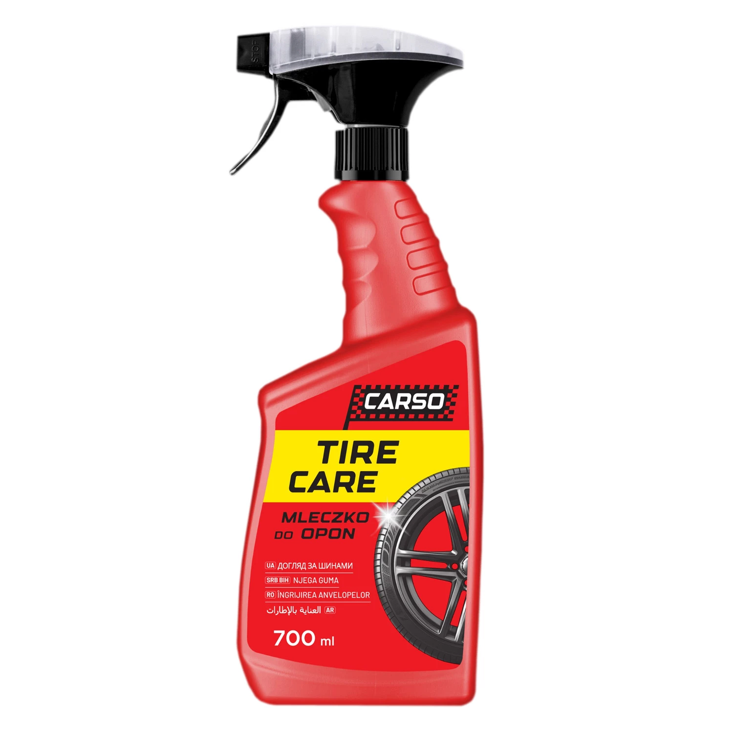 Поліроль для шин CARSO Tire Care 700 мл Прозорий (C155) Поліроль для шин CARSO Tire Care 700 мл Прозорий (C155)
