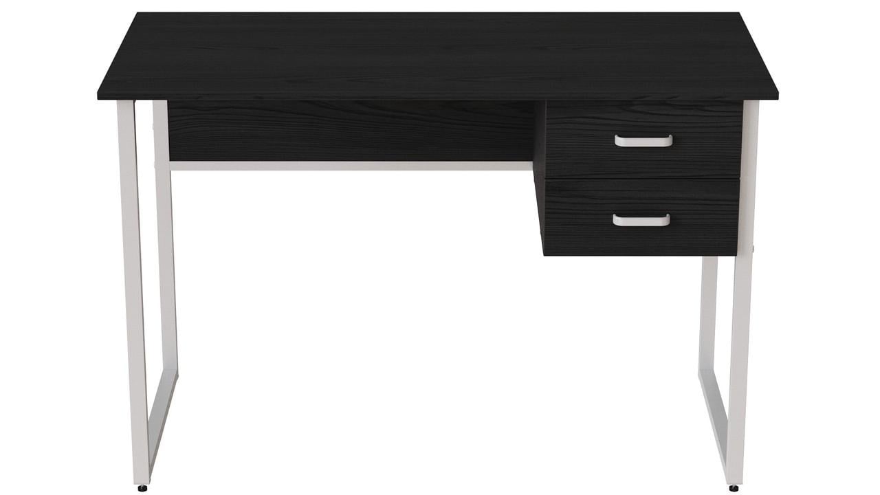 Комп'ютерний стіл Ferrum-decor Дакота ДСП 32 мм 75x140x60 см Білий/Сосна Кембра (FRD-102107)