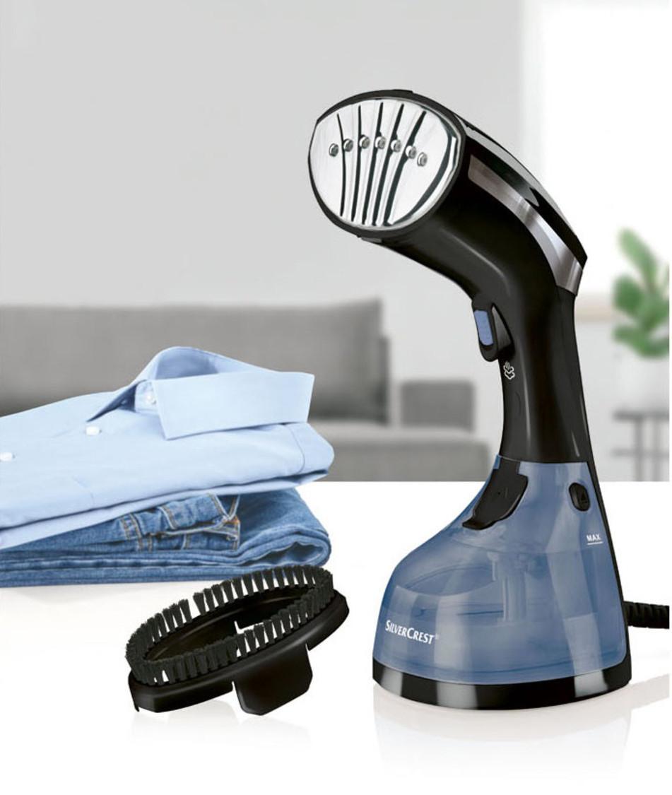 Паровой утюг для одежды с щеткой Silver Crest SDMF 1300 B1 1400 Вт Black/Blue - фото 5