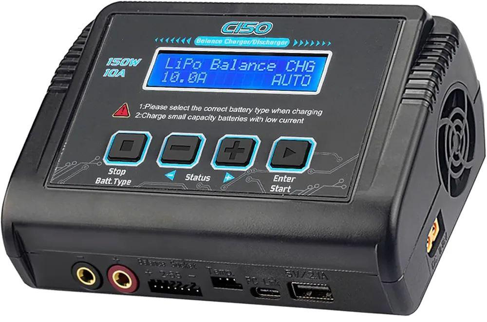 Зарядний пристрій HTRC C150 150W 10A (29979127)