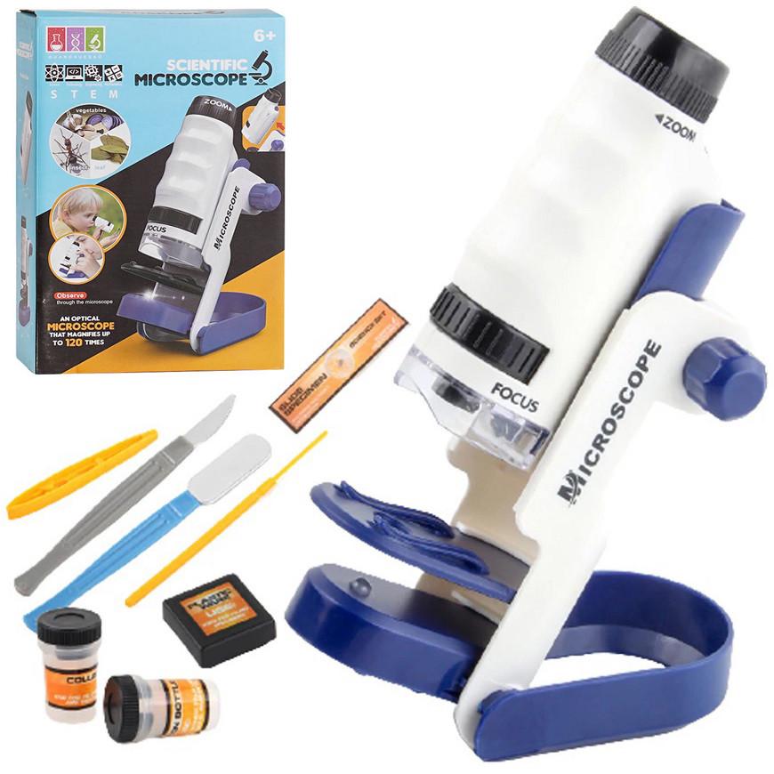 Микроскоп детский с подсветкой и аксессуарами (2133527931) - фото 4