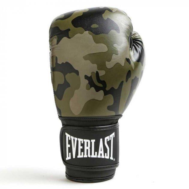 Боксерские перчатки Everlast SPARK TRAINING GLOVES 12 унций Камуфляж (871042-70-62) - фото 2