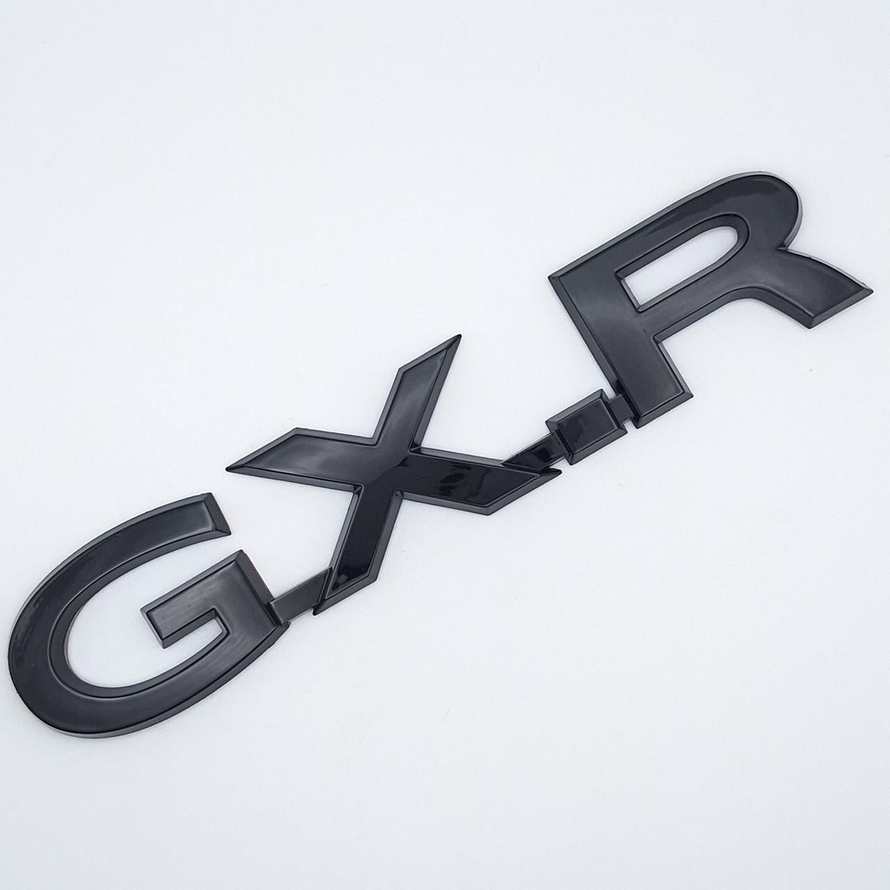 Эмблема надпись GX,R Toyota Land Cruiser ABS 15,5х3 см Черный глянцевый (2457880103)
