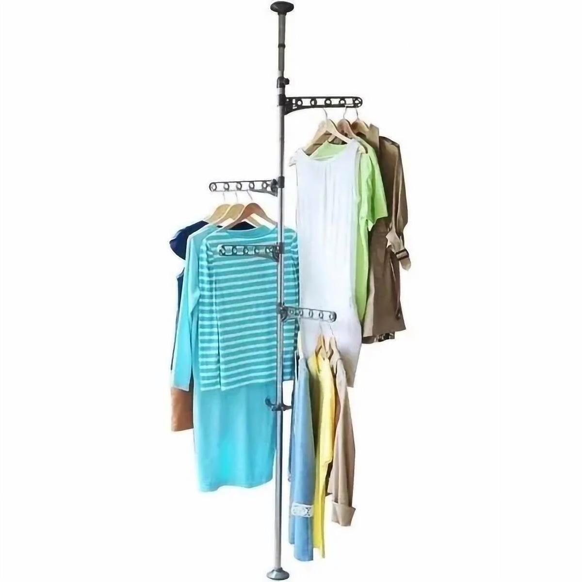 Вішалка від підлоги до стелі Hanger floor to ceiling для одягу Вішалка від підлоги до стелі Hanger floor to ceiling для одягу