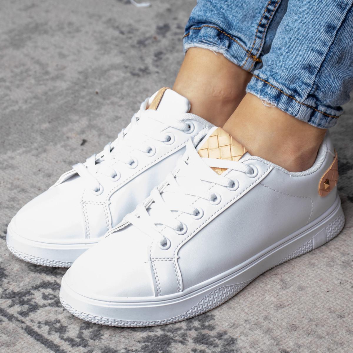 Кеды женские Fashion Cyrioma 3129 р. 39 24,5 см Белый (10429133)