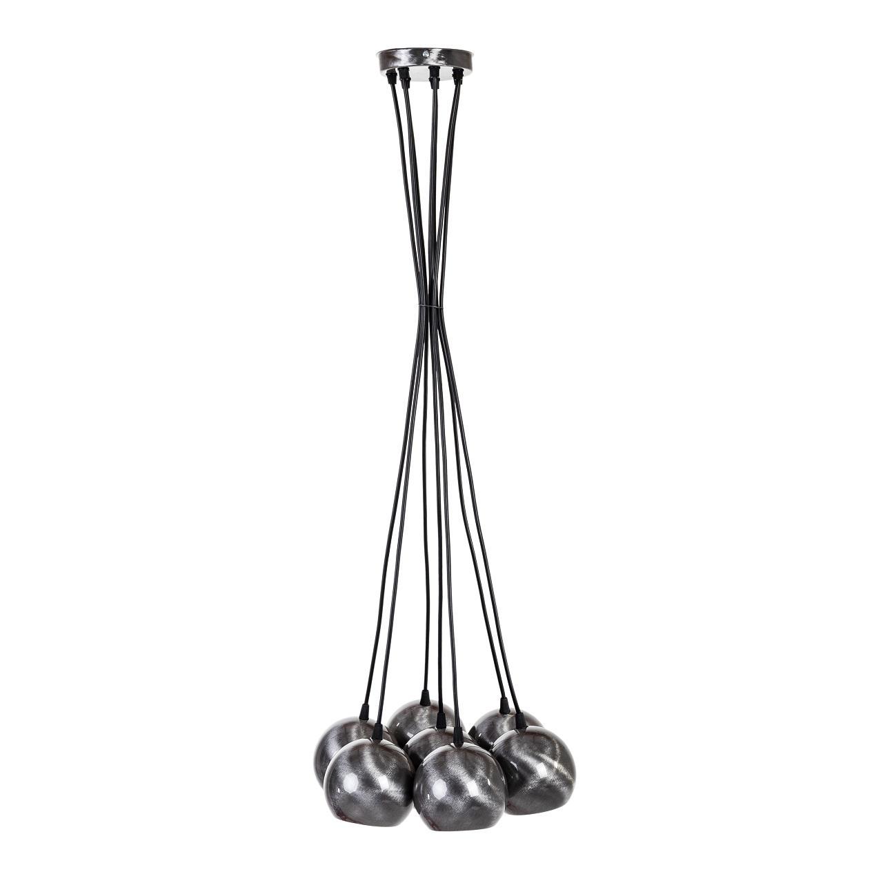 Люстра Bowl GU10 С115-7 7хGU10 Brush Steel (1313125)