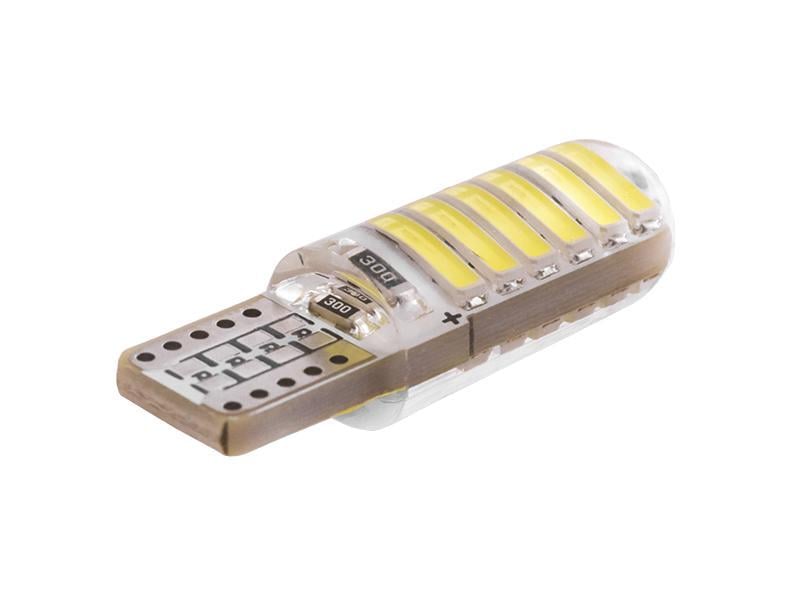 Автомобильная лампа светодиодная LEDUA T10-7014-12 SMD-S 12V Белый (3305) - фото 3 Автомобильная лампа светодиодная LEDUA T10-7014-12 SMD-S 12V Белый (3305) - фото 3