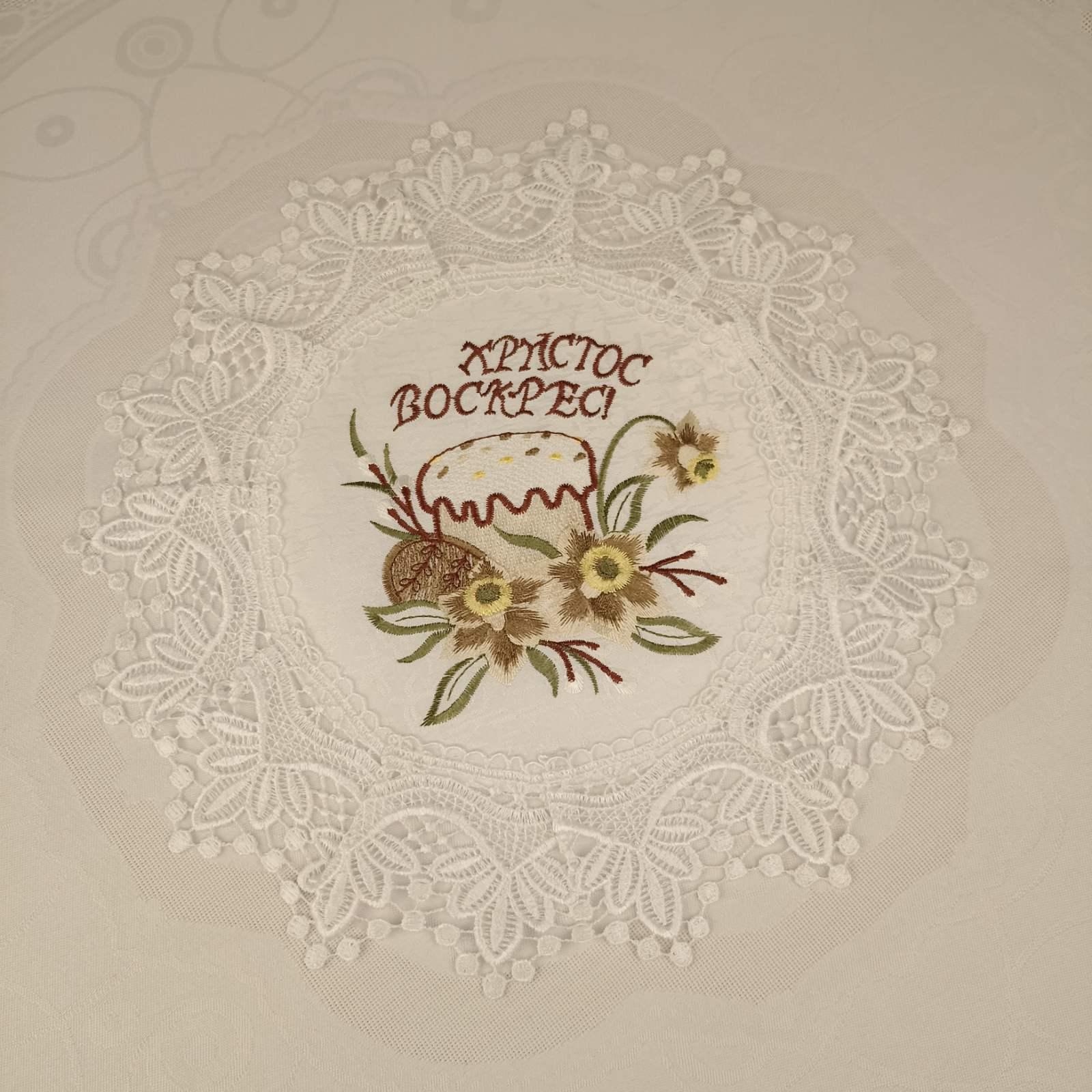 Салфетка пасхальная YM50034A d 30 см (CN37790)