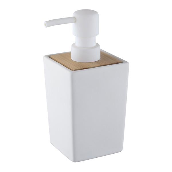 Дозатор для жидкого мыла Bisk PURE 400 мл Белый (06575)