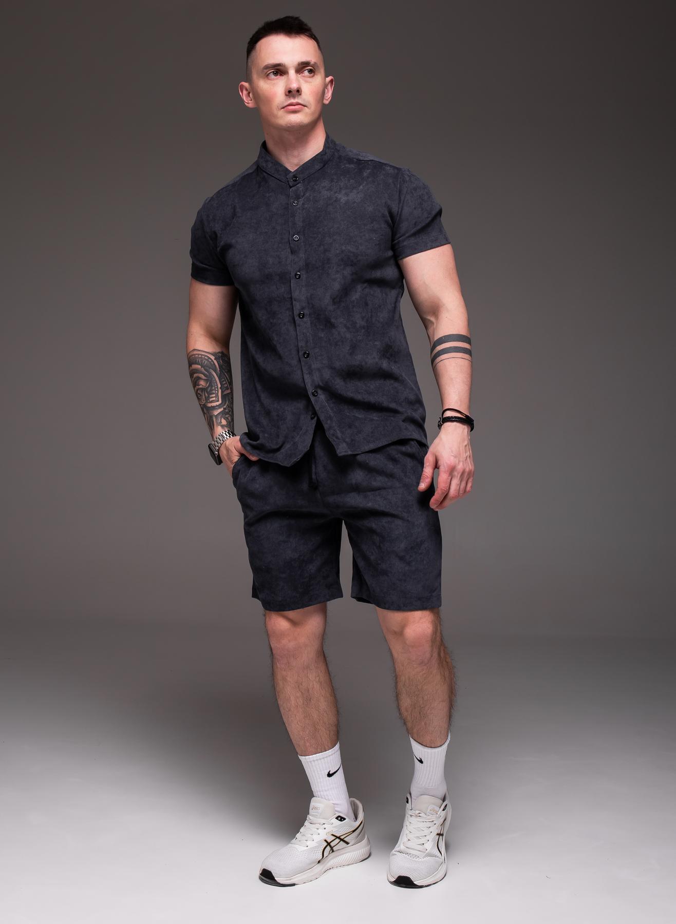 Костюм мужской вельветовый летний S Серый (2377/1/1) - фото 1 Костюм мужской вельветовый летний S Серый (2377/1/1) - фото 1