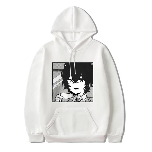 Худи для мальчика аниме 160 см Белый (2765868008)
