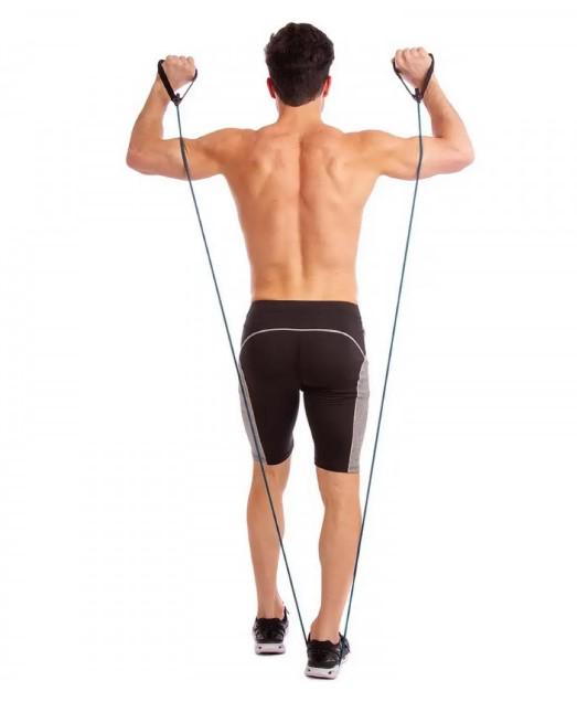 Еспандер трубчастий U-POWEX Latex resistance tube 9 кг Green (UP_1001_20LB_Green) - фото 3 Еспандер трубчастий U-POWEX Latex resistance tube 9 кг Green (UP_1001_20LB_Green) - фото 3