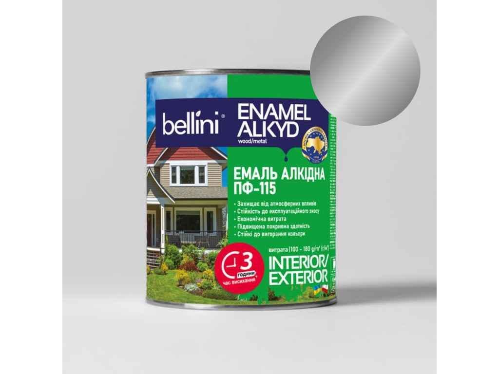 Емаль алкідна ПФ-115 Bellini 2,2 кг Сріблястий (1011544) Емаль алкідна ПФ-115 Bellini 2,2 кг Сріблястий (1011544)