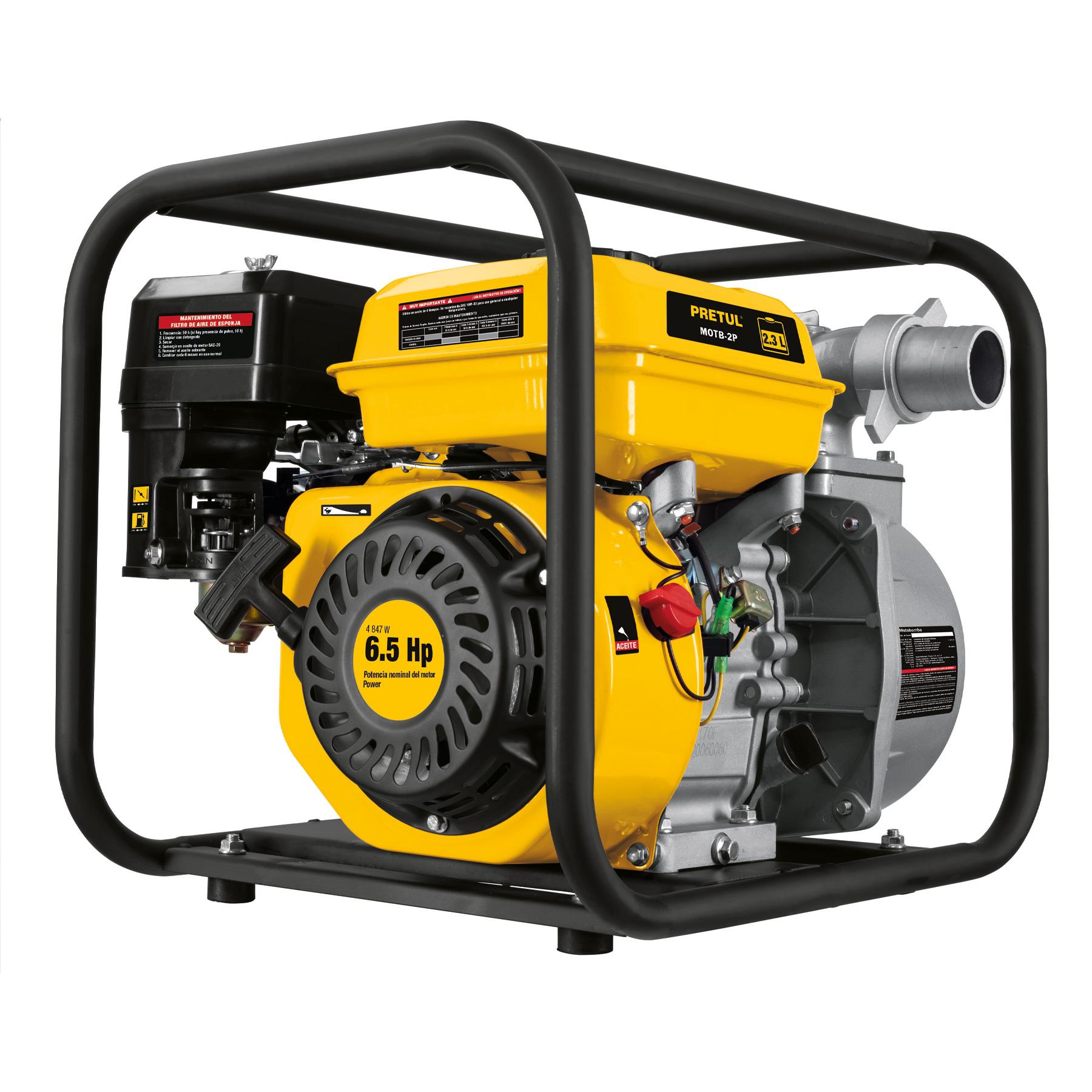 Мотопомпа бензиновая Pretul 6,5 л. с. 500 л/мин
