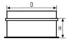Заглушка круглого перерізу d100 (611-1) - фото 2 Заглушка круглого перерізу d100 (611-1) - фото 2