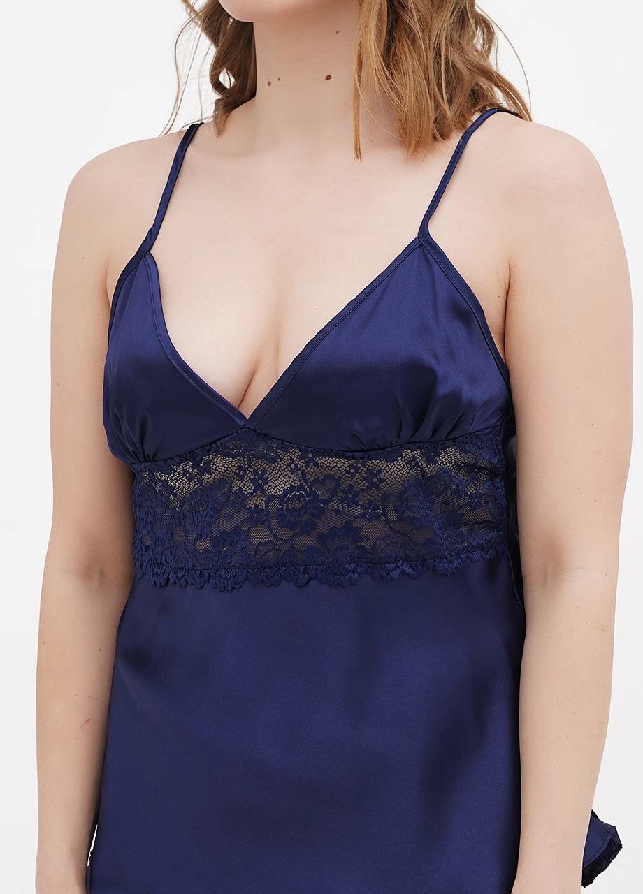 Пижама женская Miss Lolita майка/шорты L Синий (3001-02-L) - фото 3 Пижама женская Miss Lolita майка/шорты L Синий (3001-02-L) - фото 3