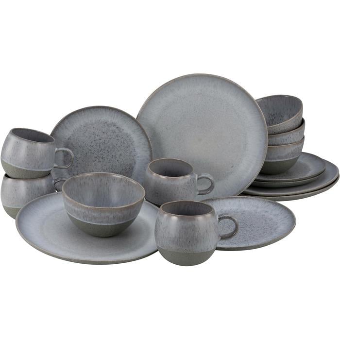 Столовий сервіз Creatable Loft Stone на 4 персони 16 пр. (33494294) Столовий сервіз Creatable Loft Stone на 4 персони 16 пр. (33494294)