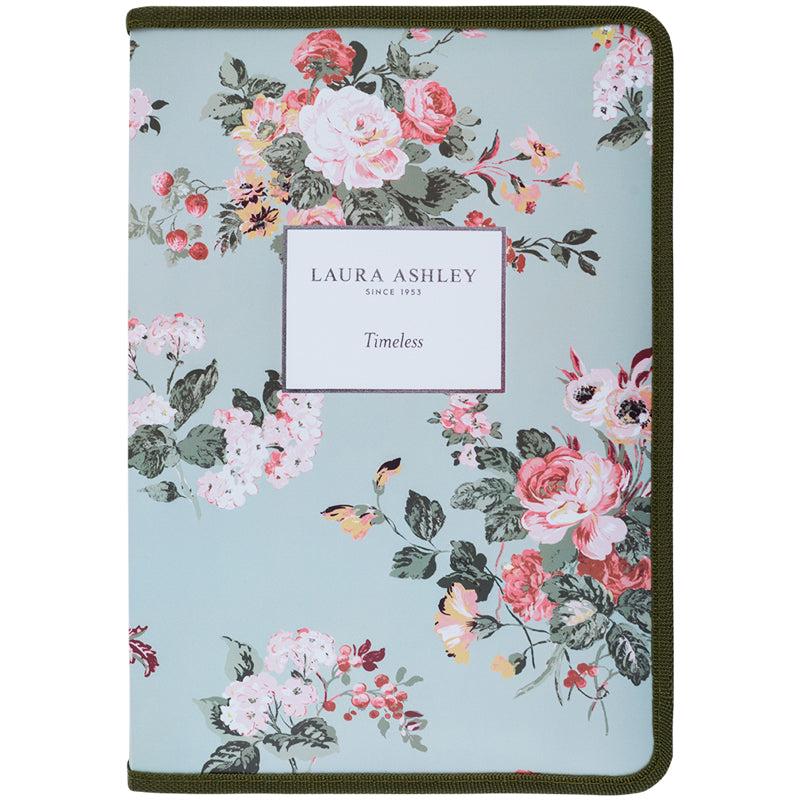 Папка объемная на молнии Axent Laura Ashley Timeless А4+ Зеленый (1804-32-A)