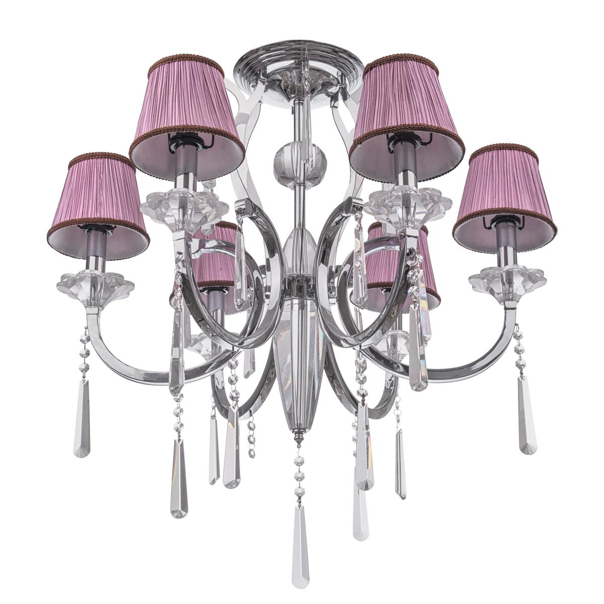 Люстра класична Brille BCL-306S/6 з абажуром