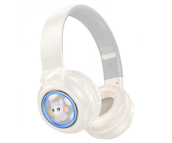 Навушники-гарнітура Bluetooth Hoco W50 400mAh Beige