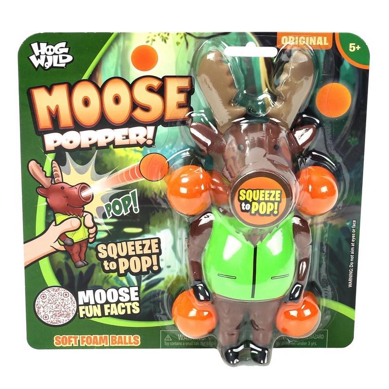 Игровой набор Hog Wild Стреляющее животное Лось Оранжевый (IG-173-N-726)