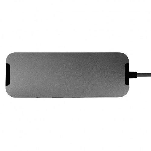 Док-станція Chieftec DSC-901 USB3.2 Type-C HDMI/USB 3.2x2/RJ45/USB-C/SD/TF/PD 80W - фото 5