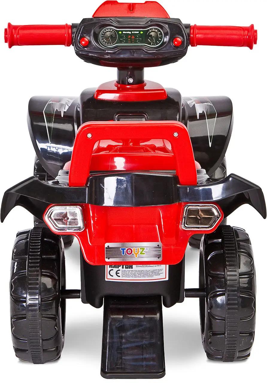 Машинка для катання Caretero Toyz Mini Raptor 60х42х36 см Червоний (528776) - фото 10