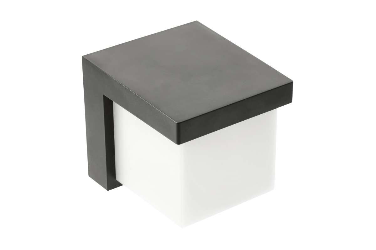 LED-светильник фасадный GTV TROPEA 10 Вт 900 Лм IP54 4000K Черный (28689493)