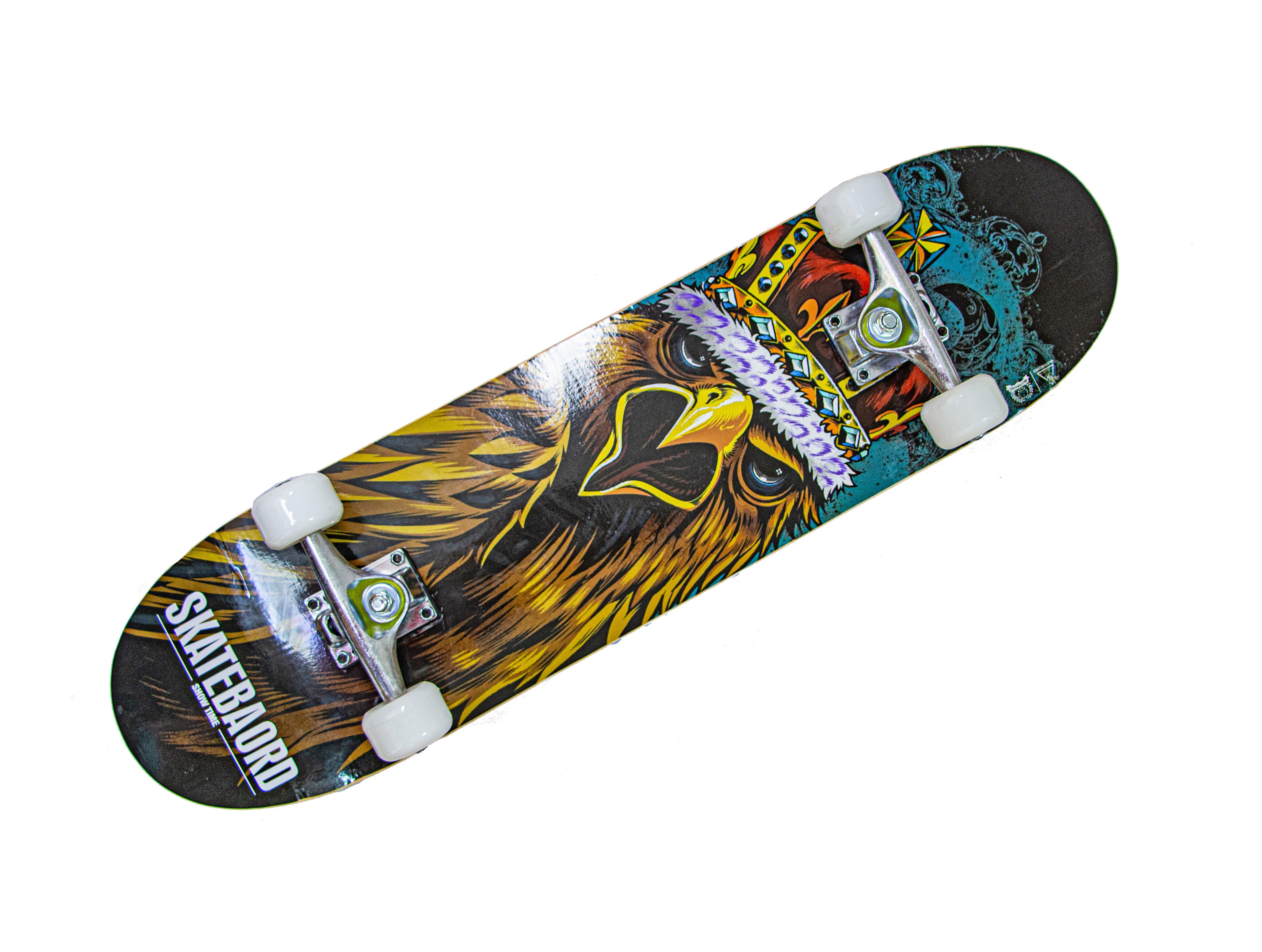 Скейтборд дерев'яний Орел з короною (1548322017)
