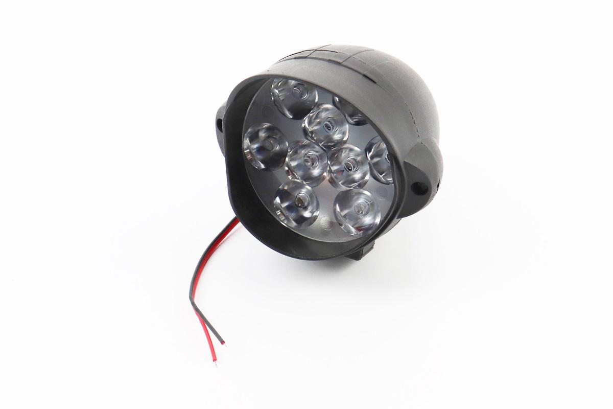 Фара дополнительная светодиодная влагозащитная - 9 LED с креплением 66*68мм (324702)