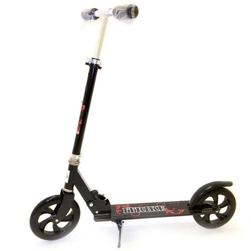 Самокат iTrike SR 2-010-9 Черный (223938) Самокат iTrike SR 2-010-9 Черный (223938)