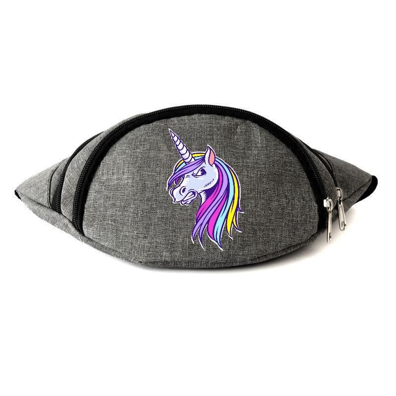 Поясная сумка-бананка Cappuchino toys Unicorn EDN 007 Серый (1369989300) Поясная сумка-бананка Cappuchino toys Unicorn EDN 007 Серый (1369989300)