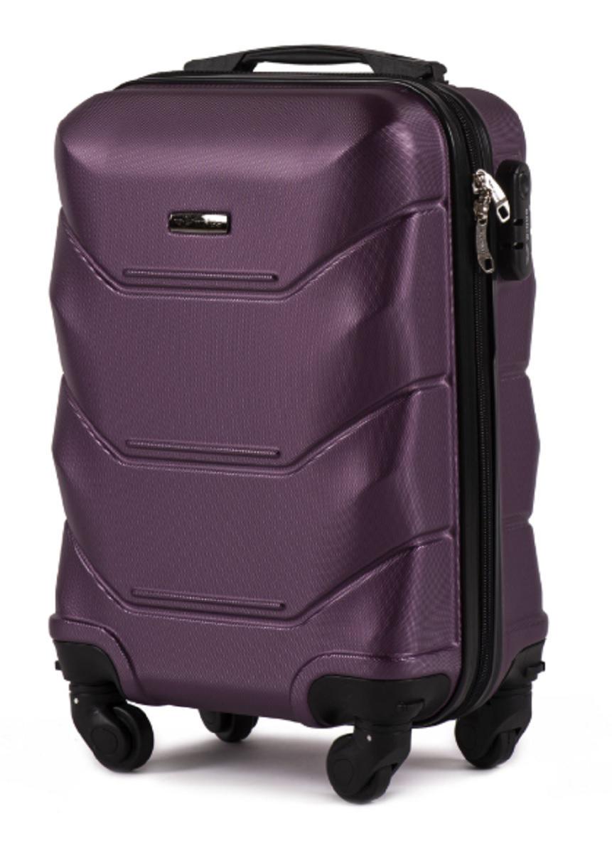 Валіза пластикова Wings 147 мікро Темно-фіолетовий (Wp00189) - фото 1 Валіза пластикова Wings 147 мікро Темно-фіолетовий (Wp00189) - фото 1