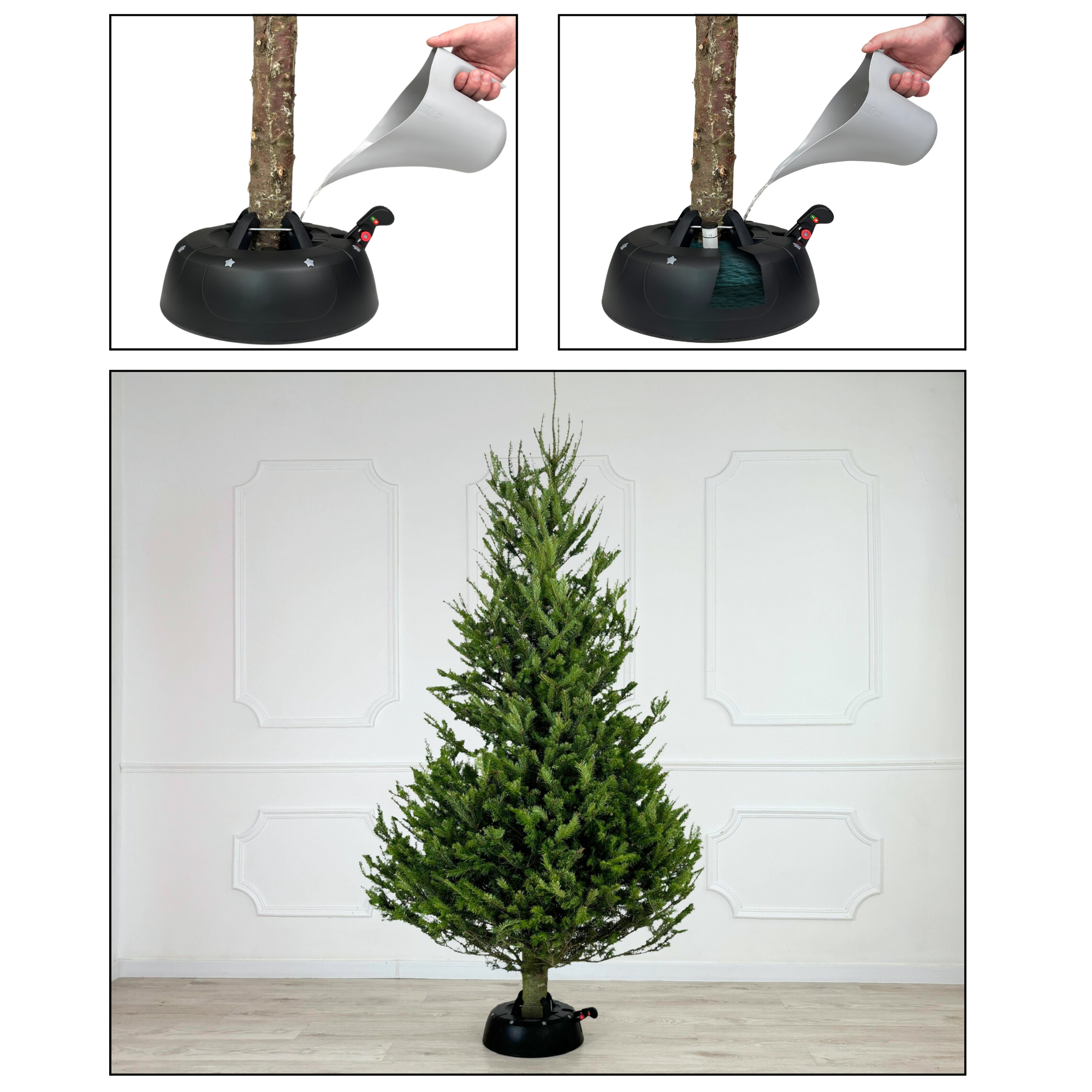 Подставка под елку Kamai START 2 до 2 м Антрацит (1594300000017) - фото 6 Подставка под елку Kamai START 2 до 2 м Антрацит (1594300000017) - фото 6