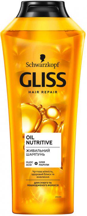 Шампунь для волосся Gliss Kur Oil Nutritive Живильний 400 мл (600)