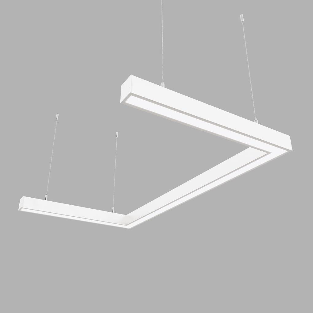 Світильник світлодіодний X-LED 60 Вт U-подібний Білий (26322860) - фото 1 Світильник світлодіодний X-LED 60 Вт U-подібний Білий (26322860) - фото 1