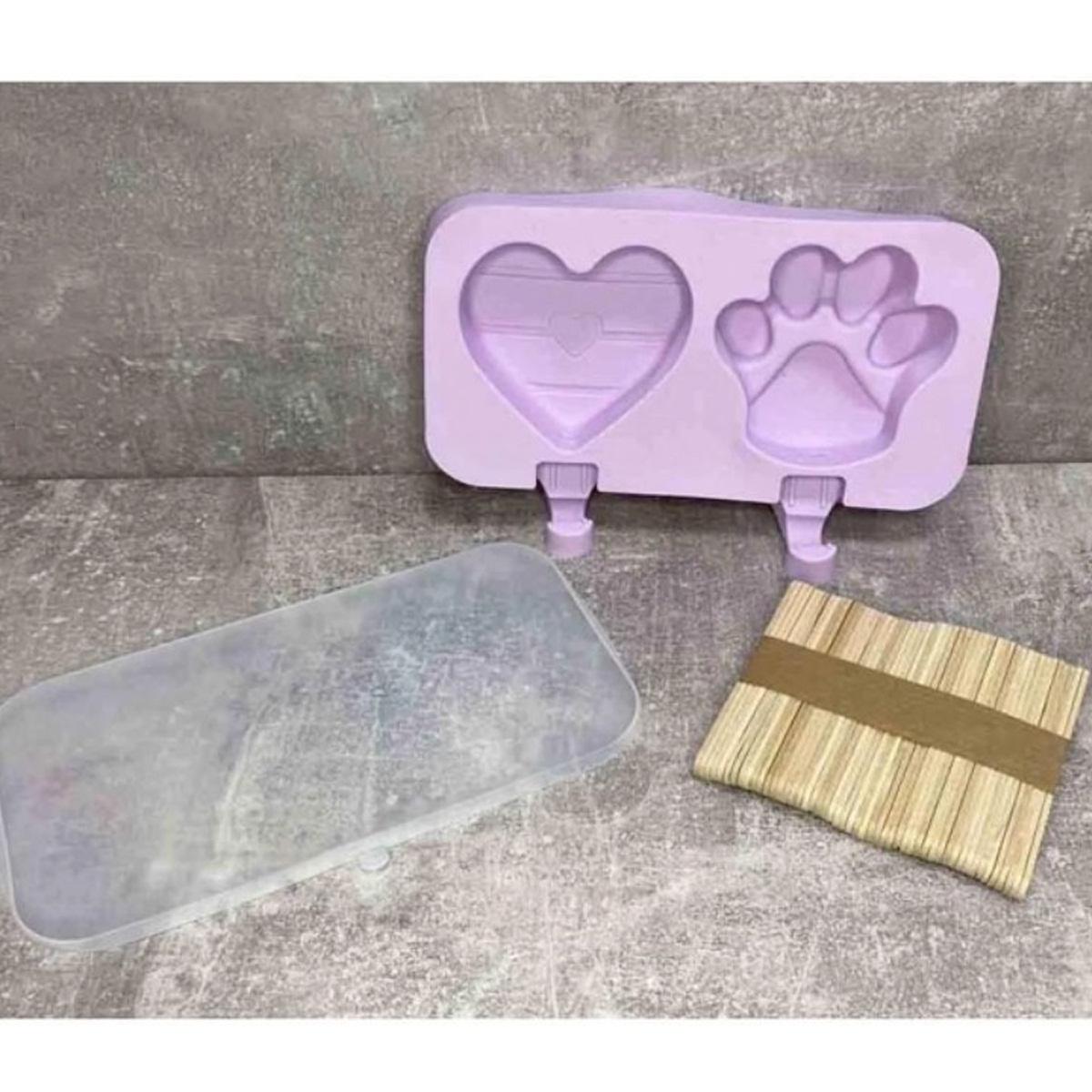 Форма для морозива Stenson Stamp 19,5х14,5х2,5 см (MH-4416) - фото 4 Форма для морозива Stenson Stamp 19,5х14,5х2,5 см (MH-4416) - фото 4