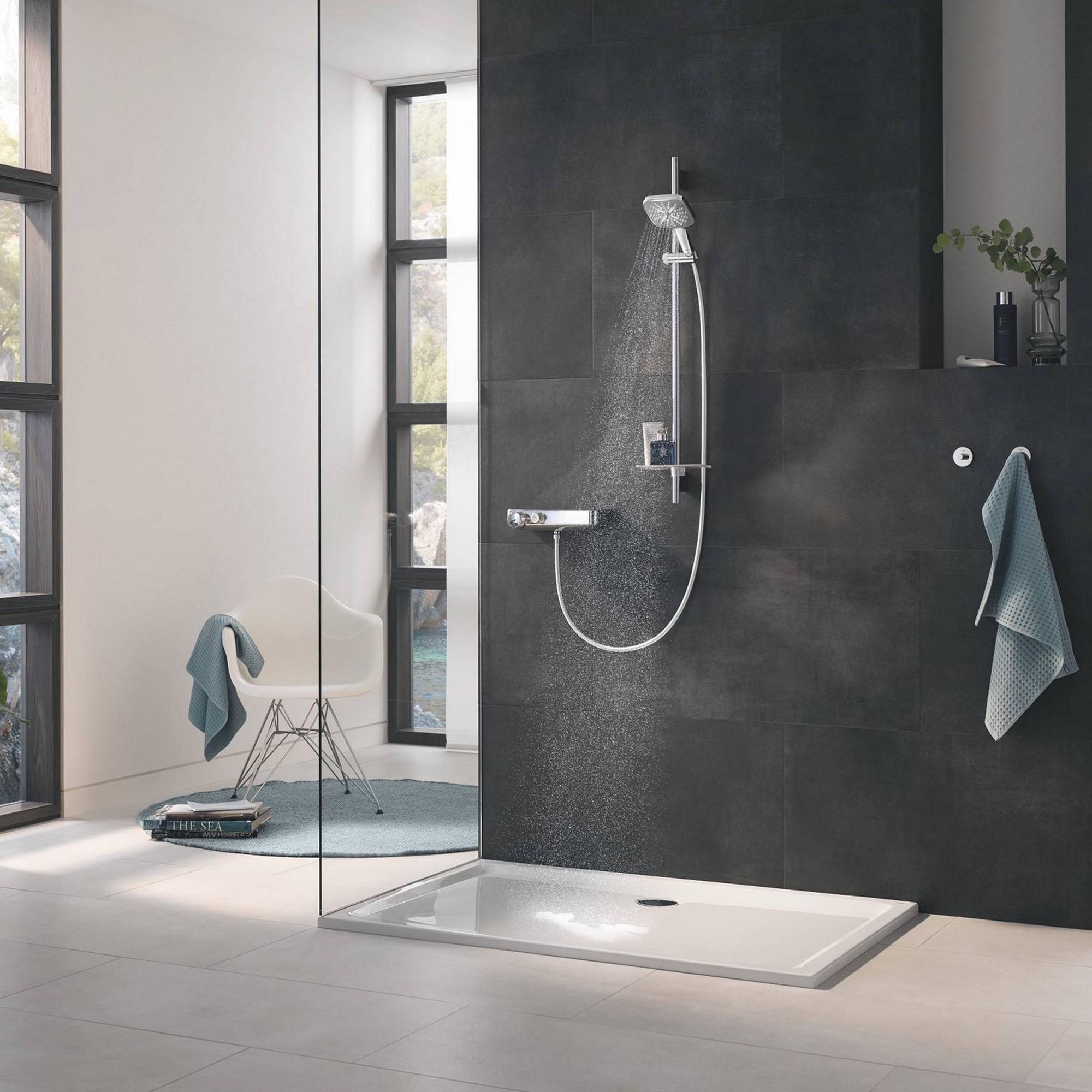 Душова лійка Grohe Rainshower Smartactive Cube 130 26550000 з кнопкою 130x130 мм Хром (99021) - фото 6