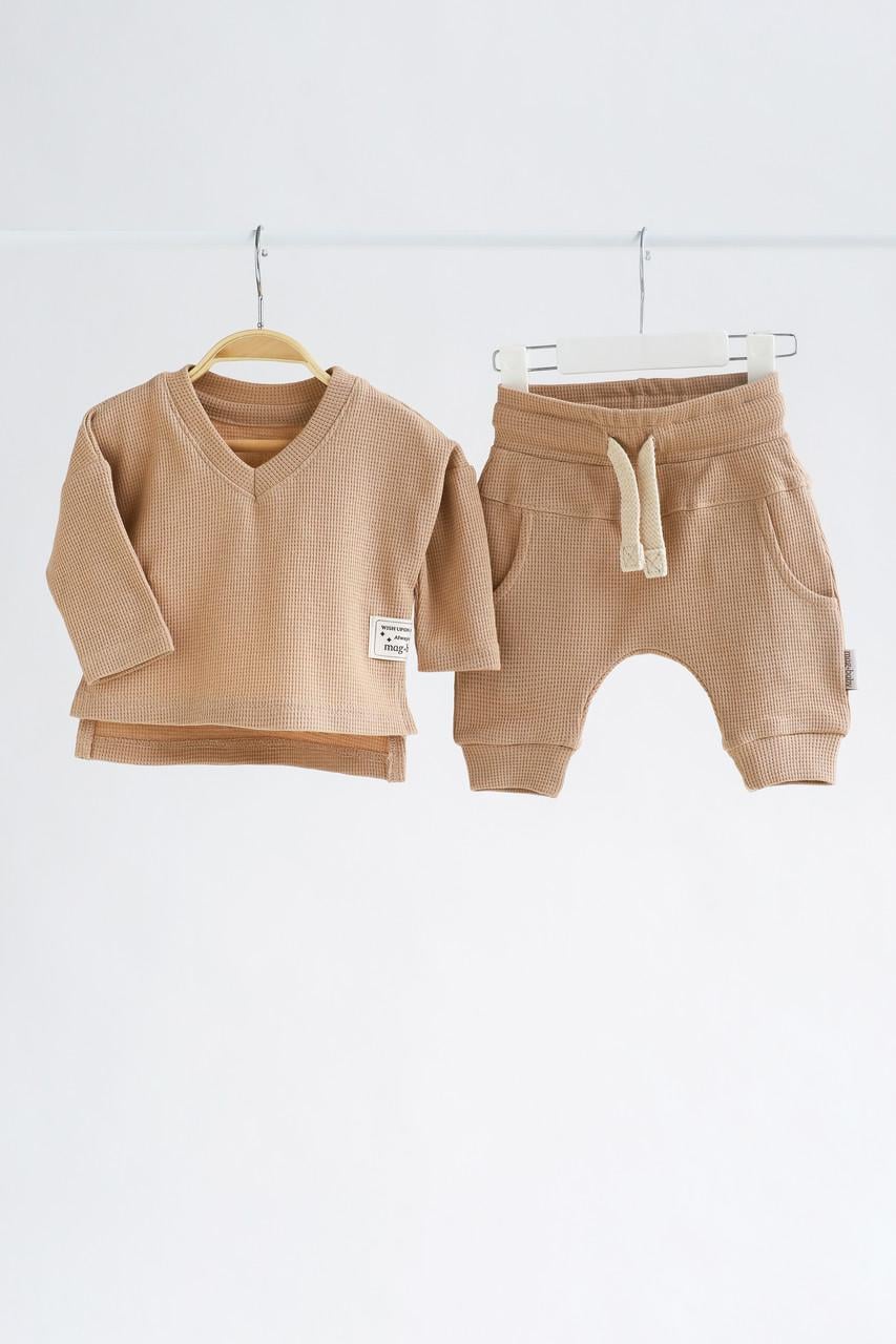 Костюм дитячий Mag Baby Marti 68 см 3-6 міс. Бежевий (2115505156)