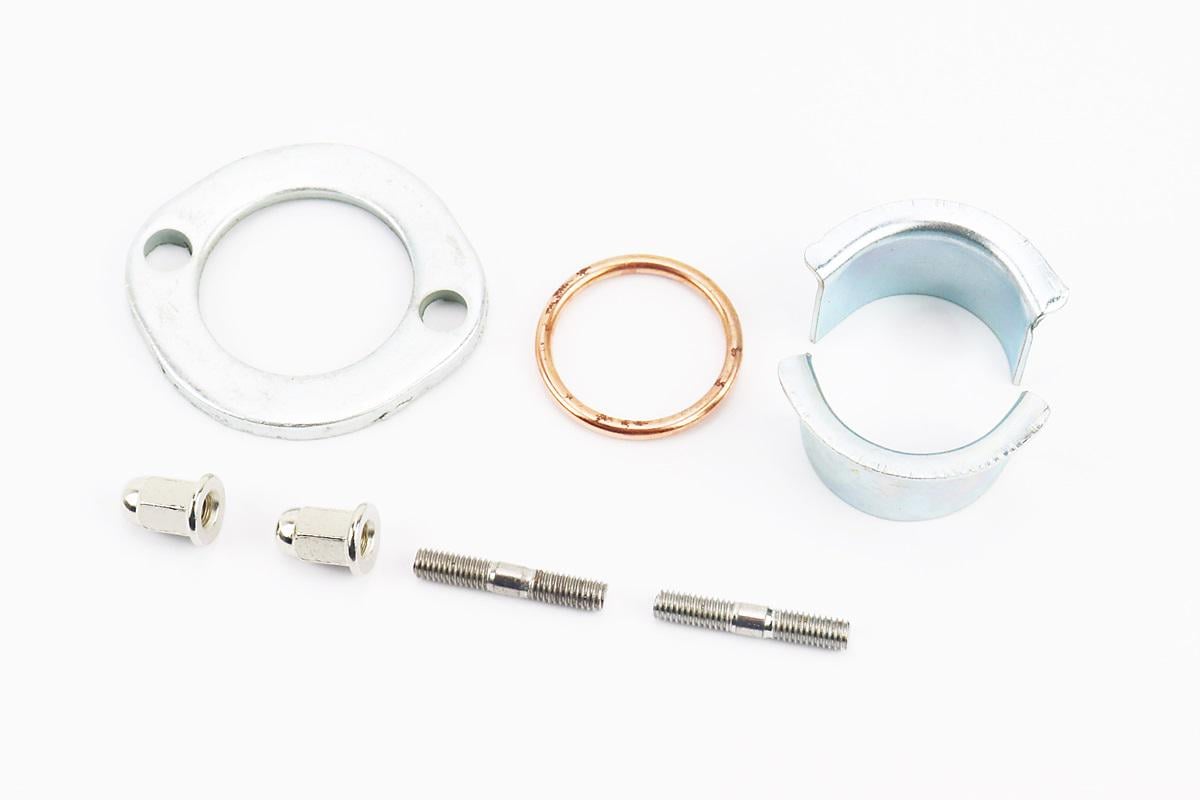 Фланец глушителя с креплением к мотоциклу Viper-125-150J двигатель CB/CG200cc комплект (326162)