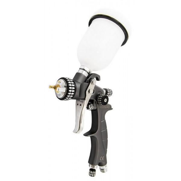 Краскопульт MasterTool HVLP HQ ВБ 100 мл Ø 1,0 мм 1,5-3 бар (80-8980)