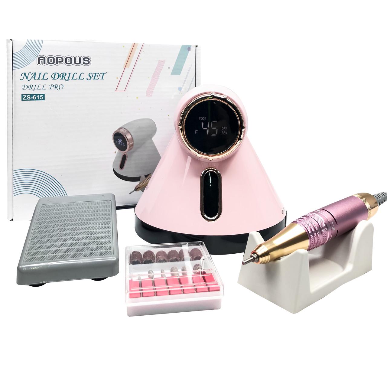 Фрезер для маникюра Nail Drill ZS-615 65 Вт 45000 об/мин (13010610) - фото 7 Фрезер для маникюра Nail Drill ZS-615 65 Вт 45000 об/мин (13010610) - фото 7