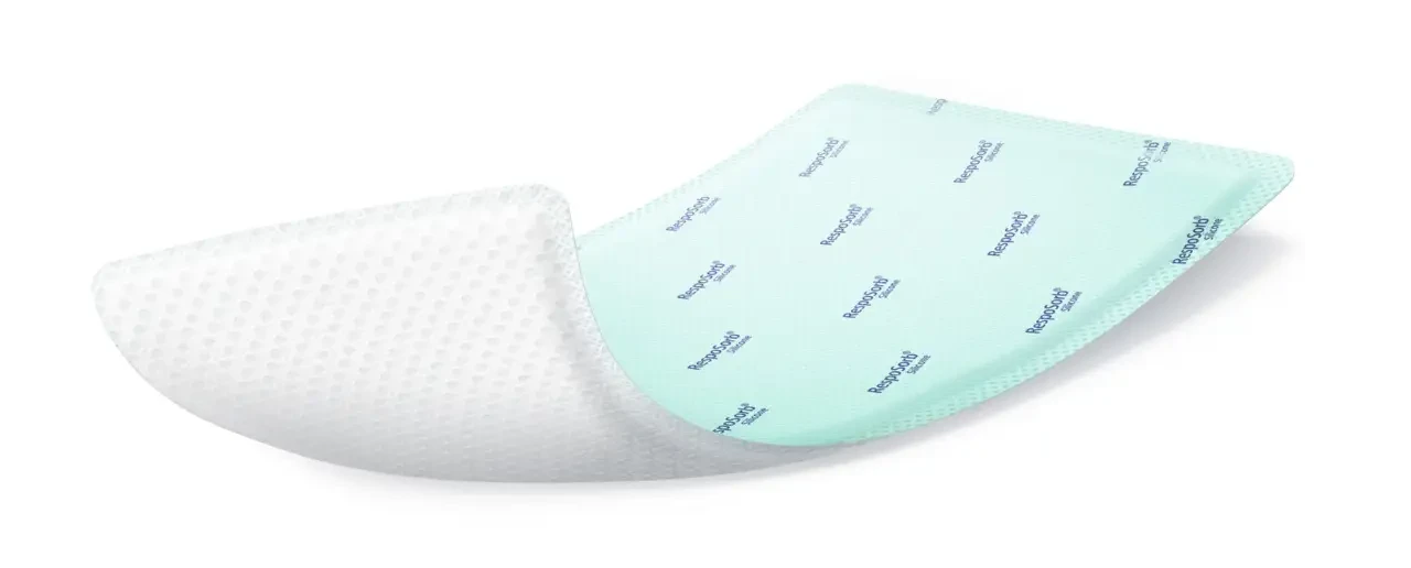 Повязка RespoSorb Silicone с суперабсорбирующим силиконовым полимером 10х20 см - фото 3